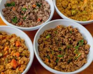 Natural Hounds fresh food comes in several varieties. / Courtesy of Natural Hounds